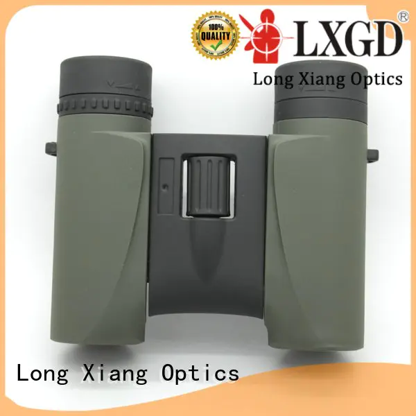 Hot compact waterproof binoculars ultra compass powered Long Xiang Optics Brand