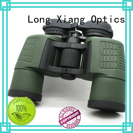 Quality Long Xiang Optics Brand compact waterproof binoculars compass