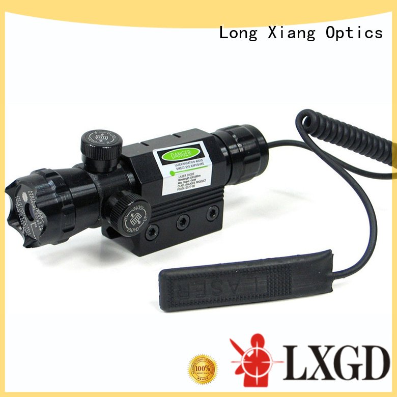 tactical flashlight with laser outdoor Long Xiang Optics Brand tactical laser pointer