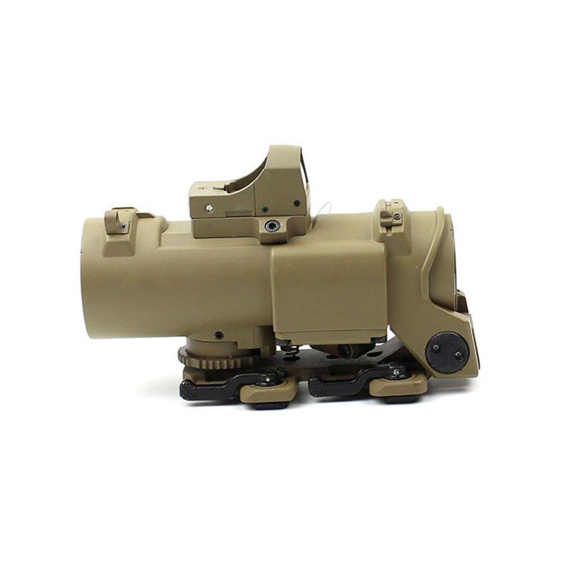 Best Tactical Scope Air Soft 1&4x Optics Scope With Red Dot Sight 1-4x32F