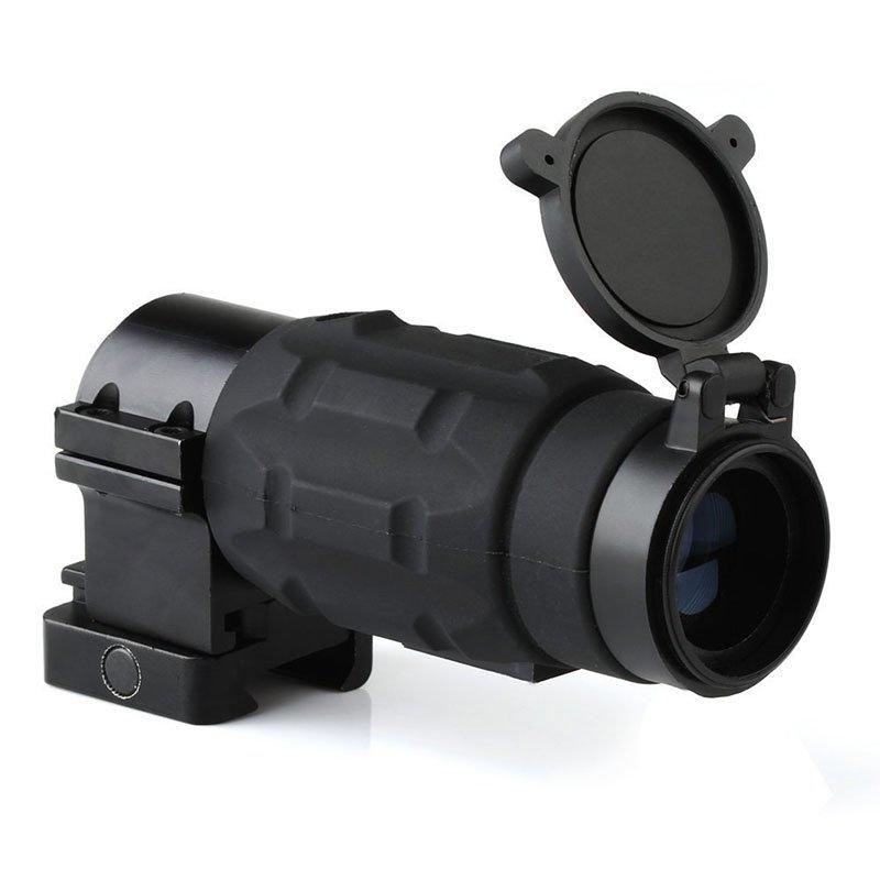 Best Picatinny Rail 3x Magnifier For Red Dot Tactical Scope   ZB3x21