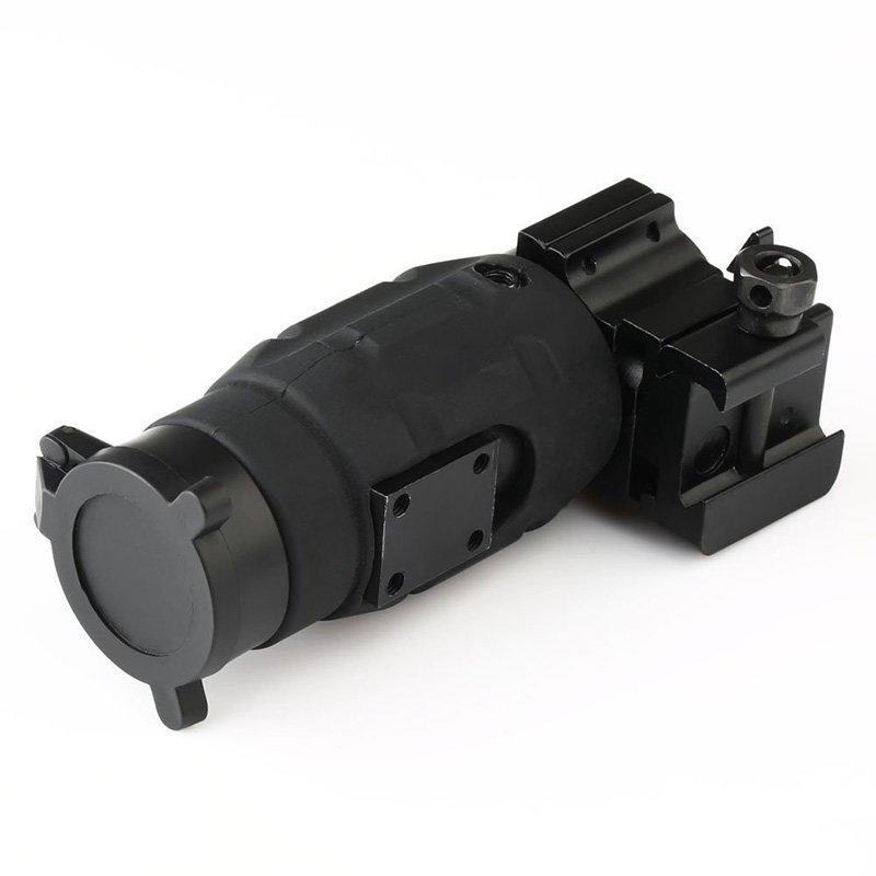 Best Picatinny Rail 3x Magnifier For Red Dot Tactical Scope   ZB3x21