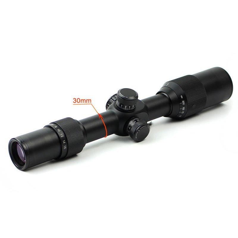 30mm Tube Side Focus Long Eye Relief Rifle Scope 308 Caliber Fit 30mm Scope Mount  Q4-16x44AE