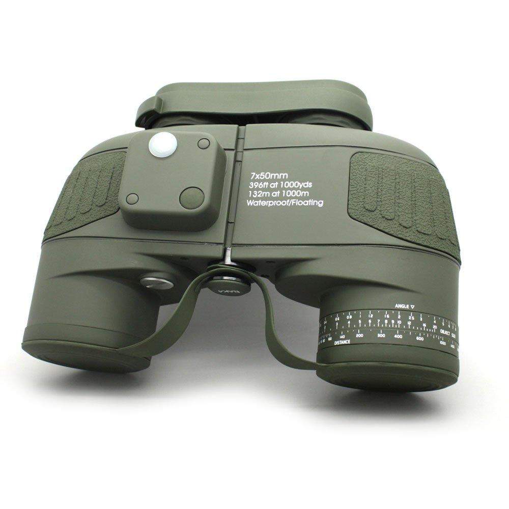 Army Green Celestron Cometron 7x50 Powerful Binoculars With Rangefinder  MZ7x50B