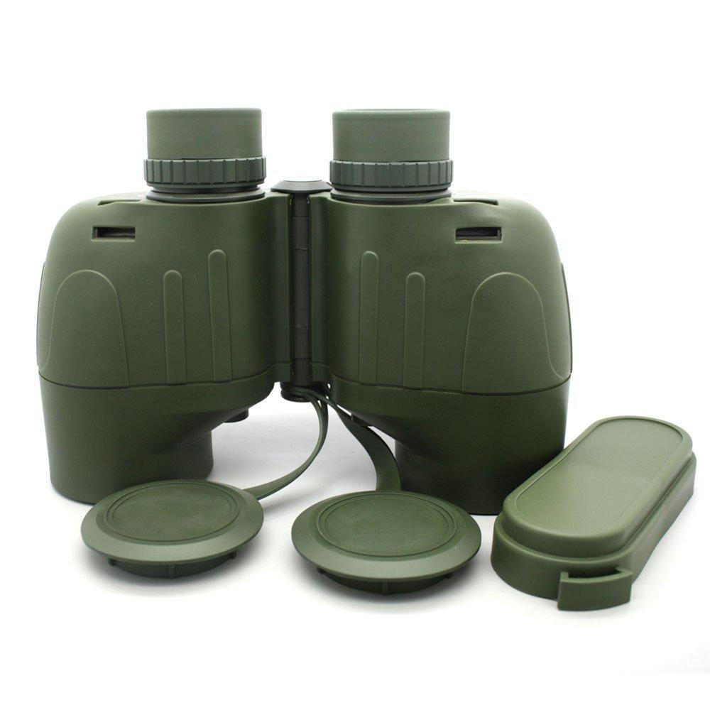 Army Green Mil Spec Porro 7x50 Binoculars With Compass MZ7x50C