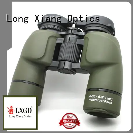 Long Xiang Optics Brand eye black compact waterproof binoculars military powerful