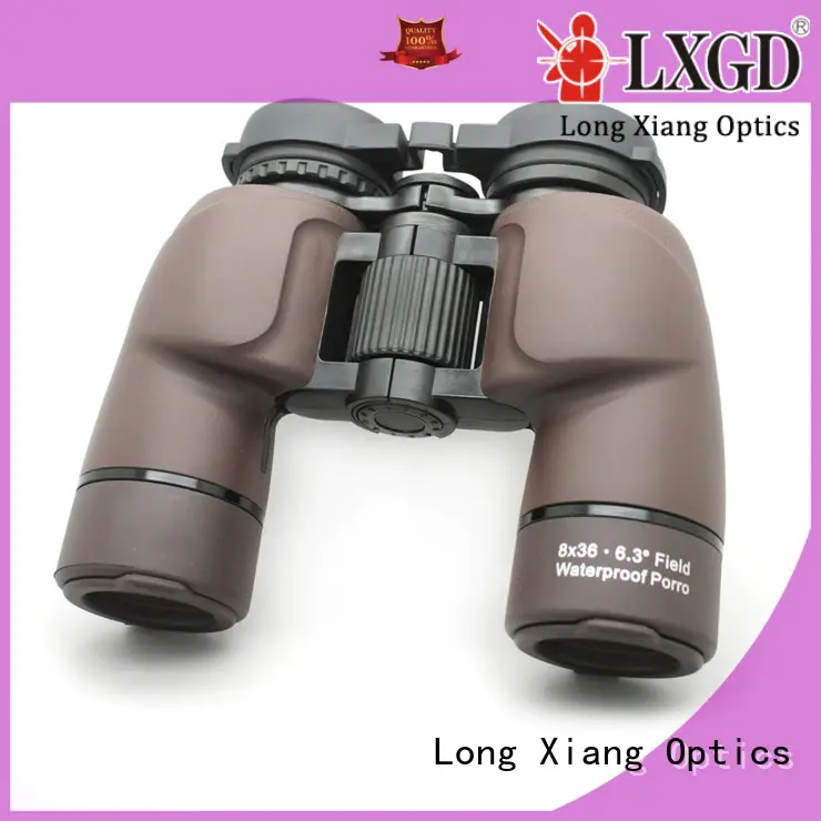 compact waterproof binoculars black spec fully Long Xiang Optics Brand