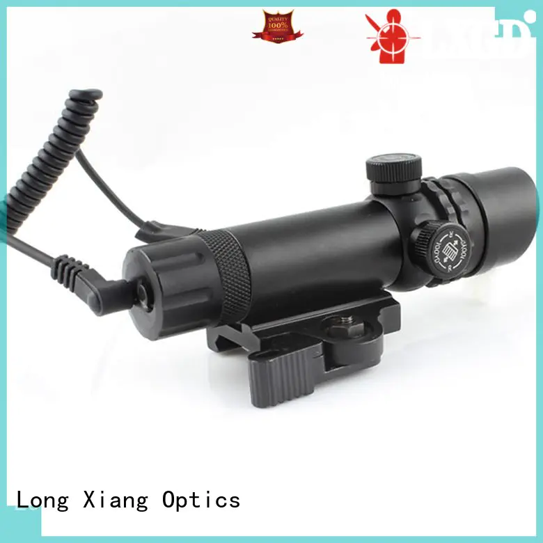 Long Xiang Optics Brand punisher tactical flashlight with laser grip mouse
