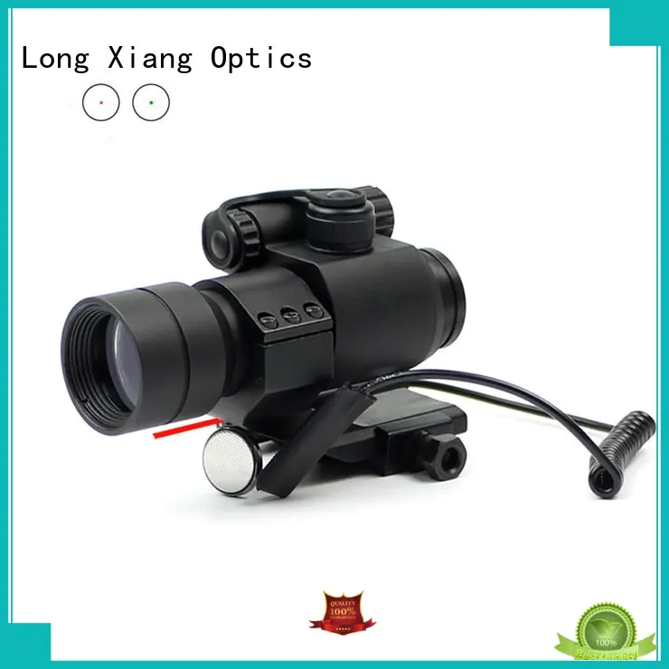 Long Xiang Optics quality red dot scope with magnification new design for firearms