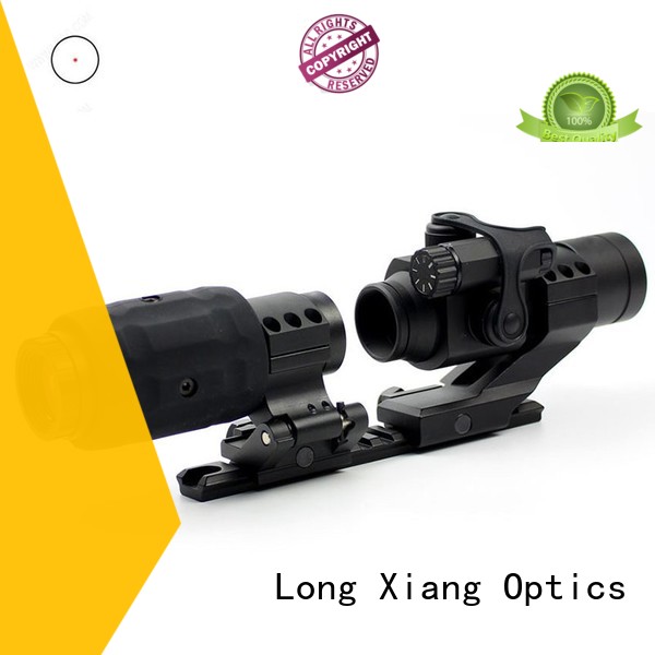 Long Xiang Optics real magnified red dot scope waterproof for firearms