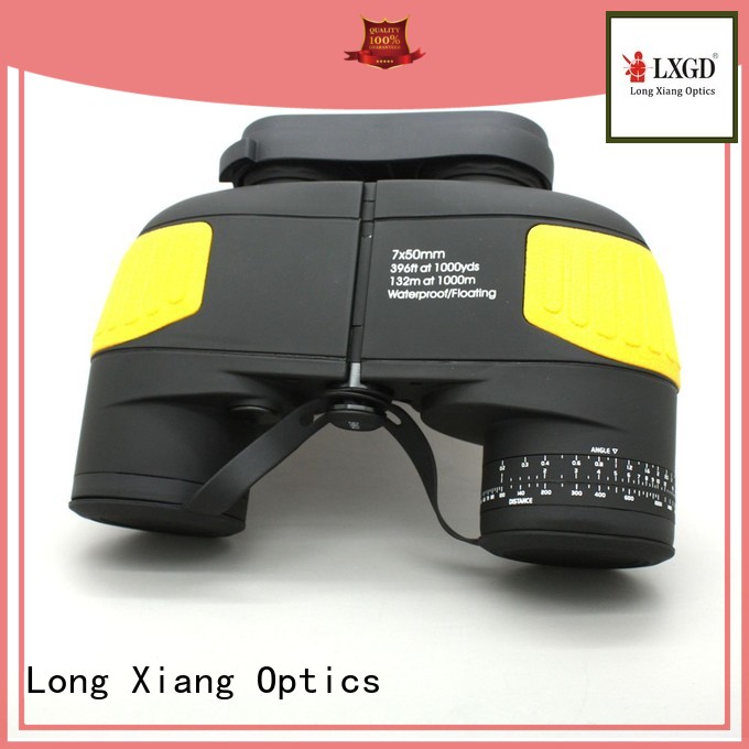 Wholesale army compact waterproof binoculars red Long Xiang Optics Brand