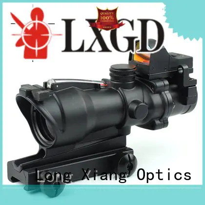 wide red Long Xiang Optics tactical scopes