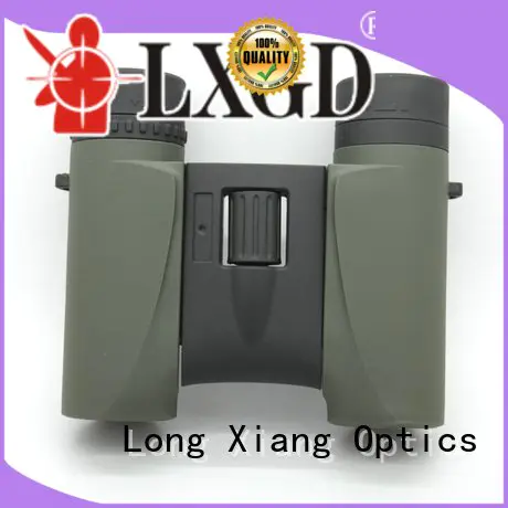 compact waterproof binoculars army angle OEM waterproof binoculars Long Xiang Optics