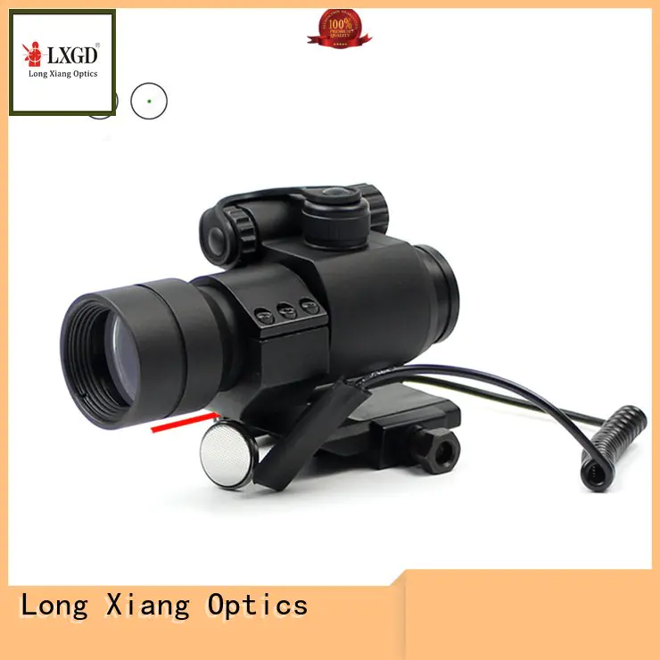 Custom tactical red dot sight compact ipx7 tactical Long Xiang Optics