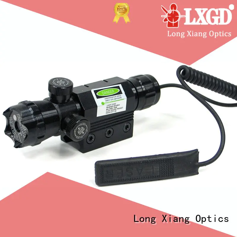 tactical flashlight with laser rifle Long Xiang Optics Brand tactical laser pointer