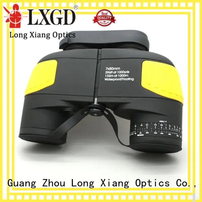 compact waterproof binoculars hd compass powered Long Xiang Optics Brand company
