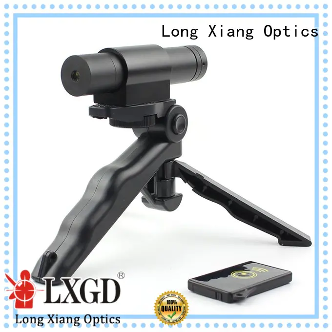 tactical flashlight with laser power weaver punisher Long Xiang Optics Brand