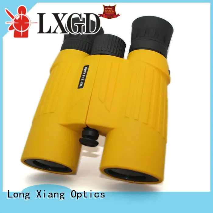 Wholesale cover waterproof binoculars Long Xiang Optics Brand