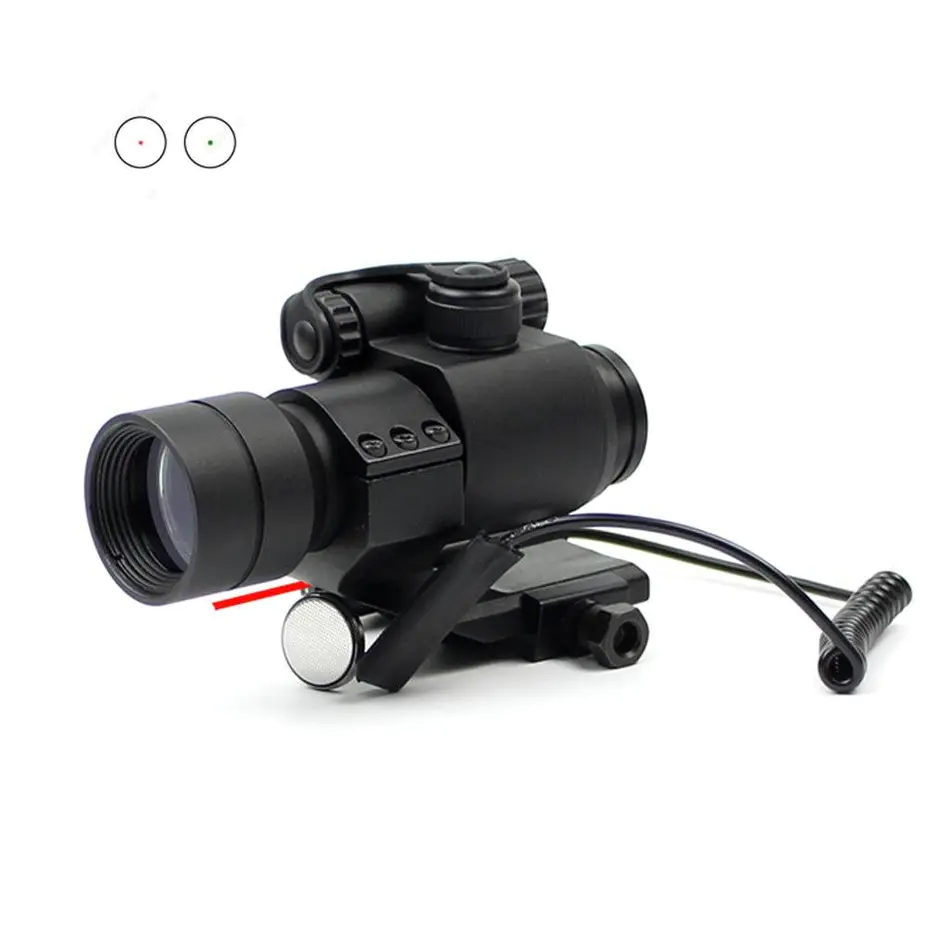 The guide of Green Red Dot Laser Scope Red Dot Laser Combo HD-1+JG11
