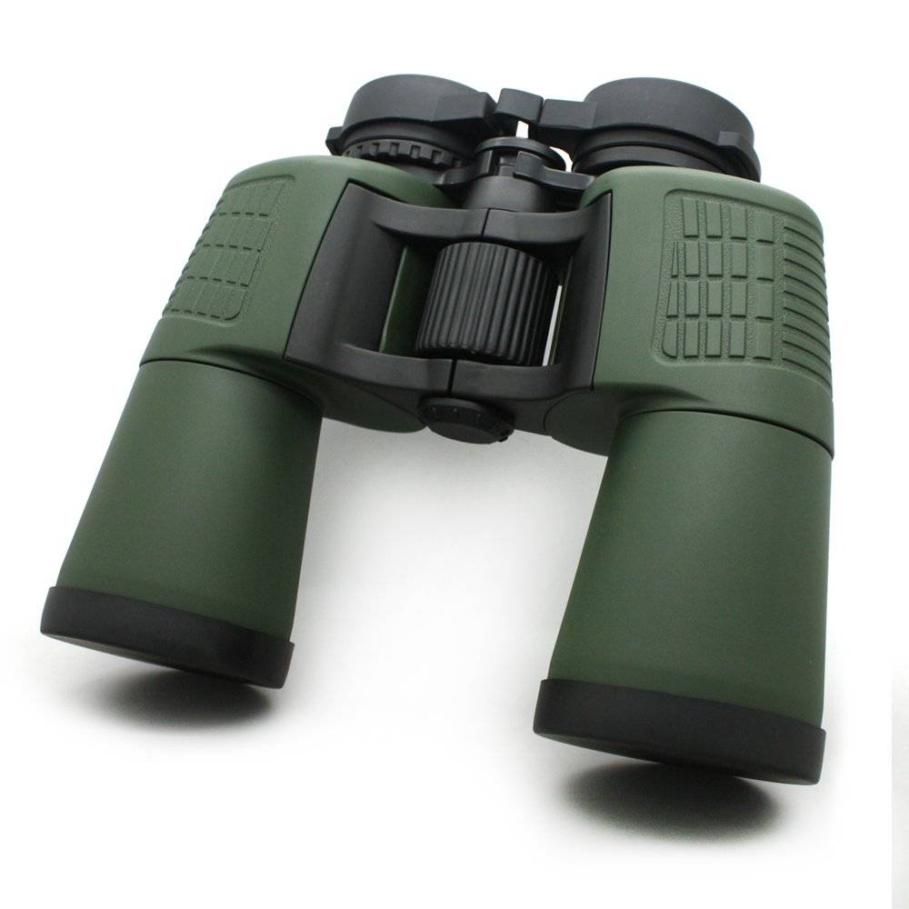 compact hand held telescope Water Resistant 10x50 Long Range Binoculars With Eye Caps Green Color MZ10x50 Guidelines