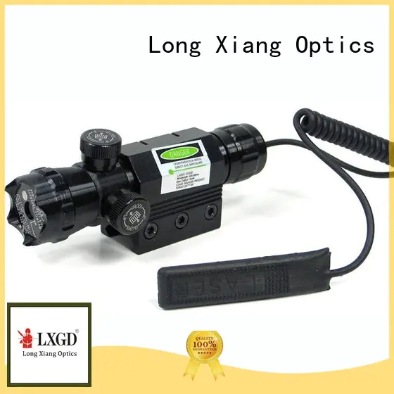 Long Xiang Optics Brand golf on ar tactical flashlight with laser