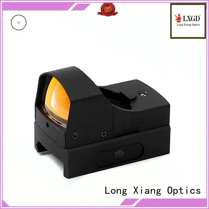 battery magnifier tactical red dot sight 1x22 Long Xiang Optics company