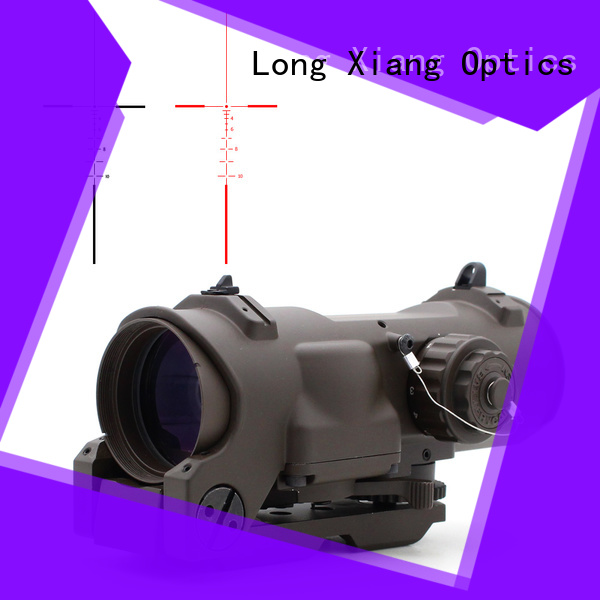 Long Xiang Optics black spitfire prism scope customized for army training