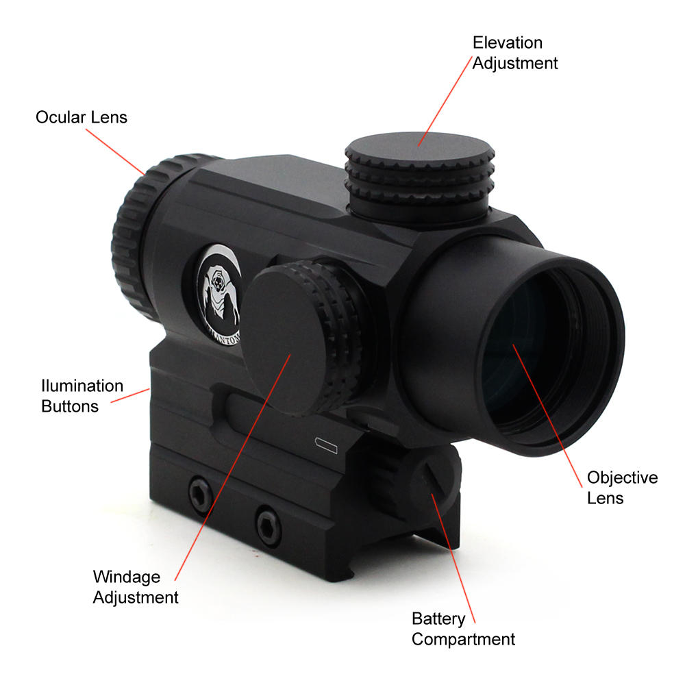 Waterproof new released optic scope LB1X25 red dot scope
