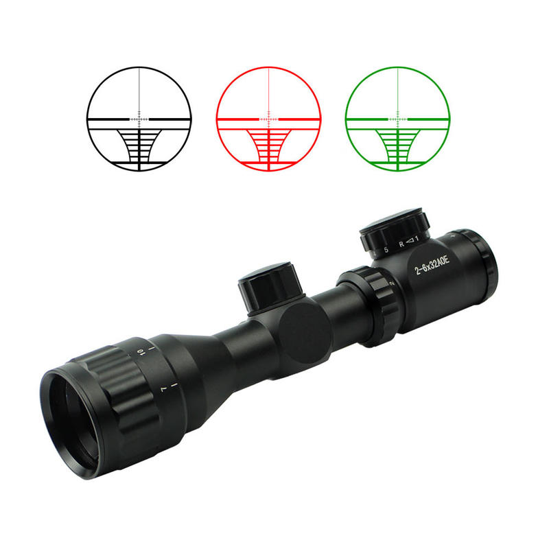 Hot sale scope 2-6x32AOE rifle scope for airsoft