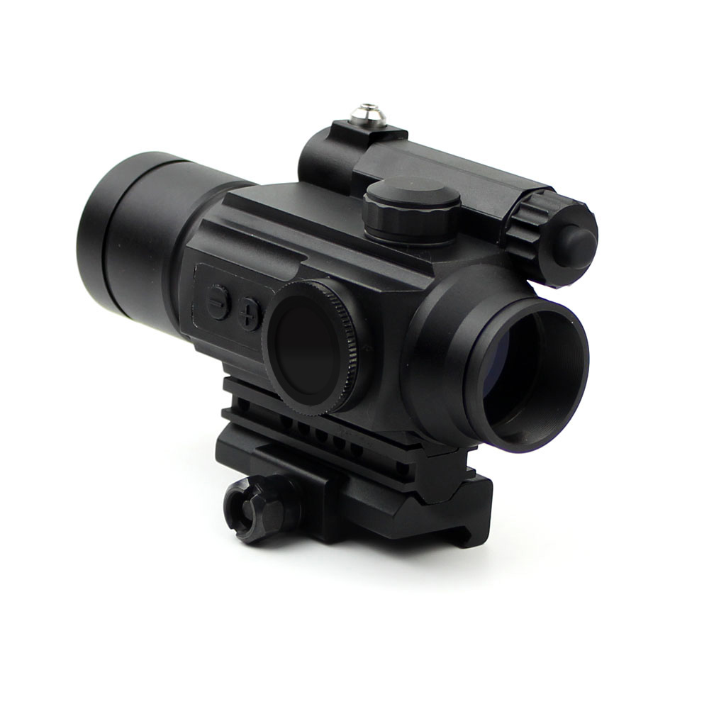 Long Xiang Optics-Red Dot Sight Scope Laser Sight Combo With Rail Mount Hd-25-2