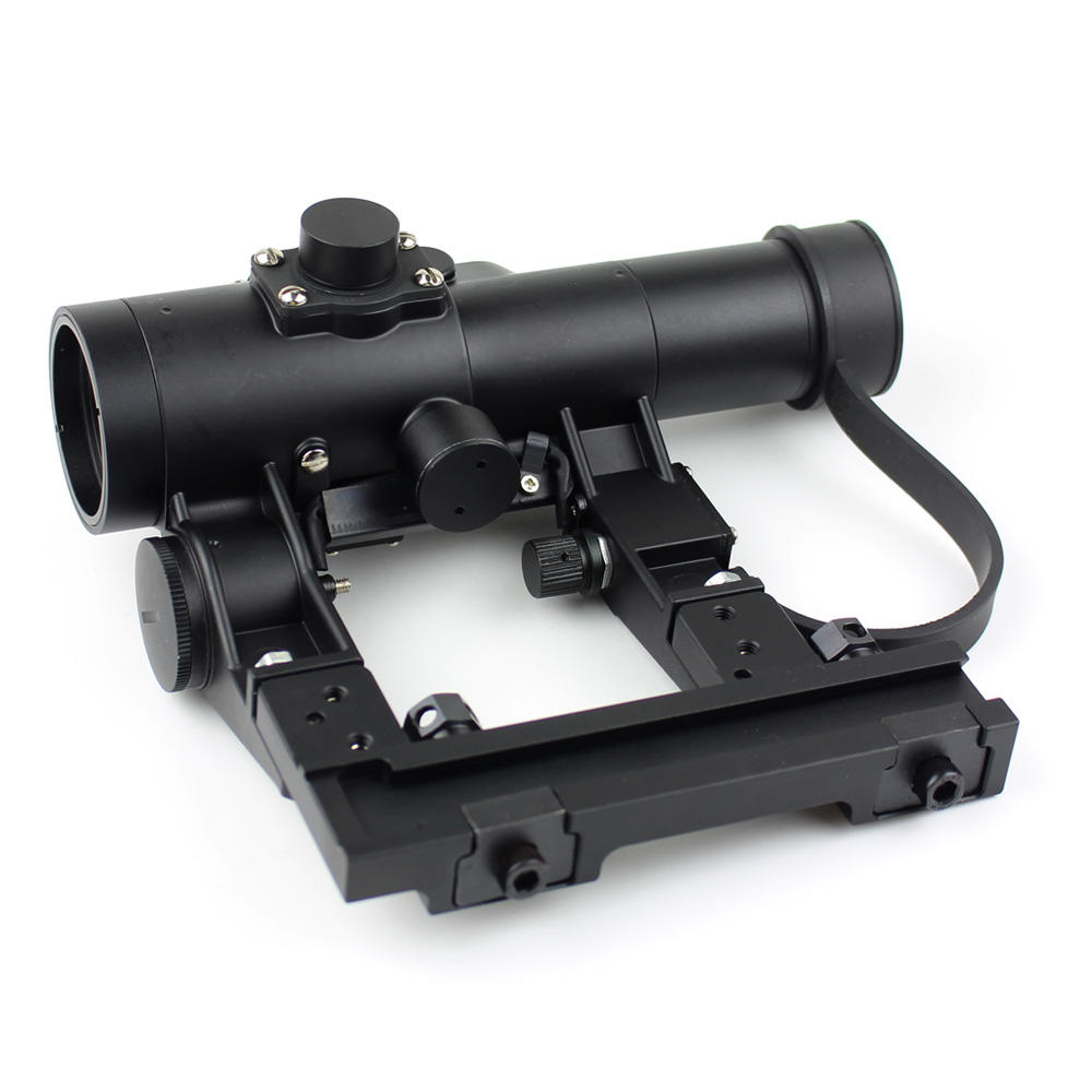 China Military Tactical Scope For Ak 47 Gun Fmc Red Dot Sight w/Optical Lens For Ak Special Use AK 1x24