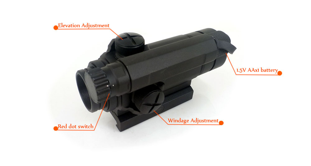 Long Xiang Optics-M4 Optics 3 Moa Red Dot Sight Air Rifles Scope | Red Dot Sight-5
