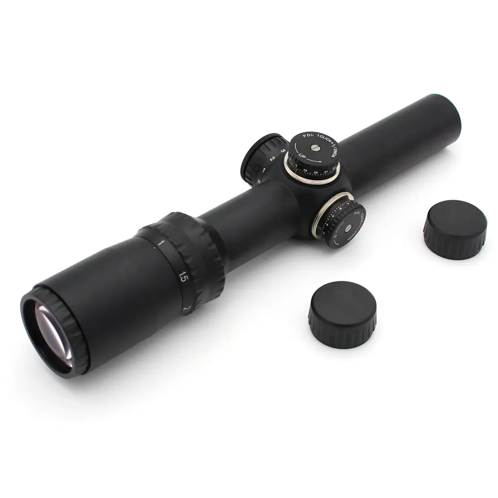 Second Focal Plane Rifle Scope Long Distance Shooting TH1-4X24IR