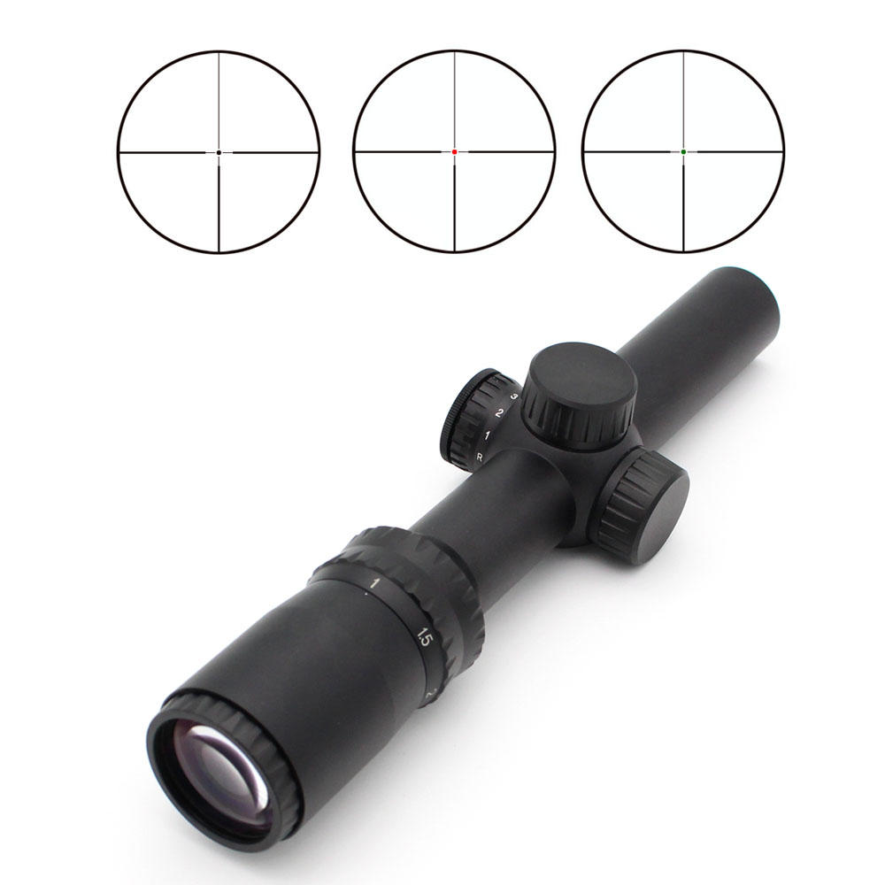 Second Focal Plane Rifle Scope Long Distance Shooting TH1-4X24IR