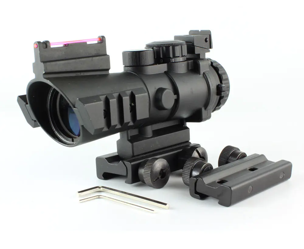 Best Tactical Scope 4x32 Optics Sight Air Rifles Scope 4x32G
