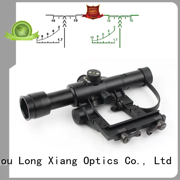 mil wide illuminated tactical scopes Long Xiang Optics Brand