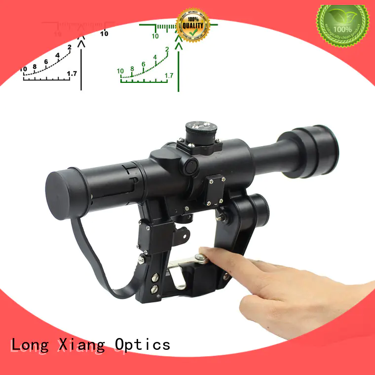 Long Xiang Optics dark green vortex prism scope customized for hunting