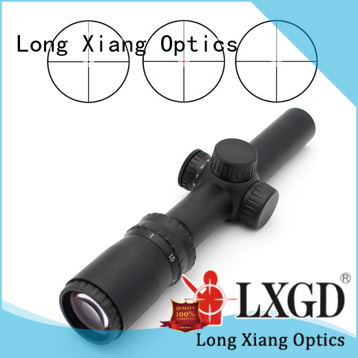 Long Xiang Optics Brand first aluminium mil hunting scopes for sale tube