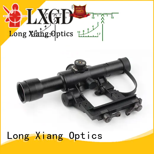 illuminated acog tactical scopes optics red Long Xiang Optics company