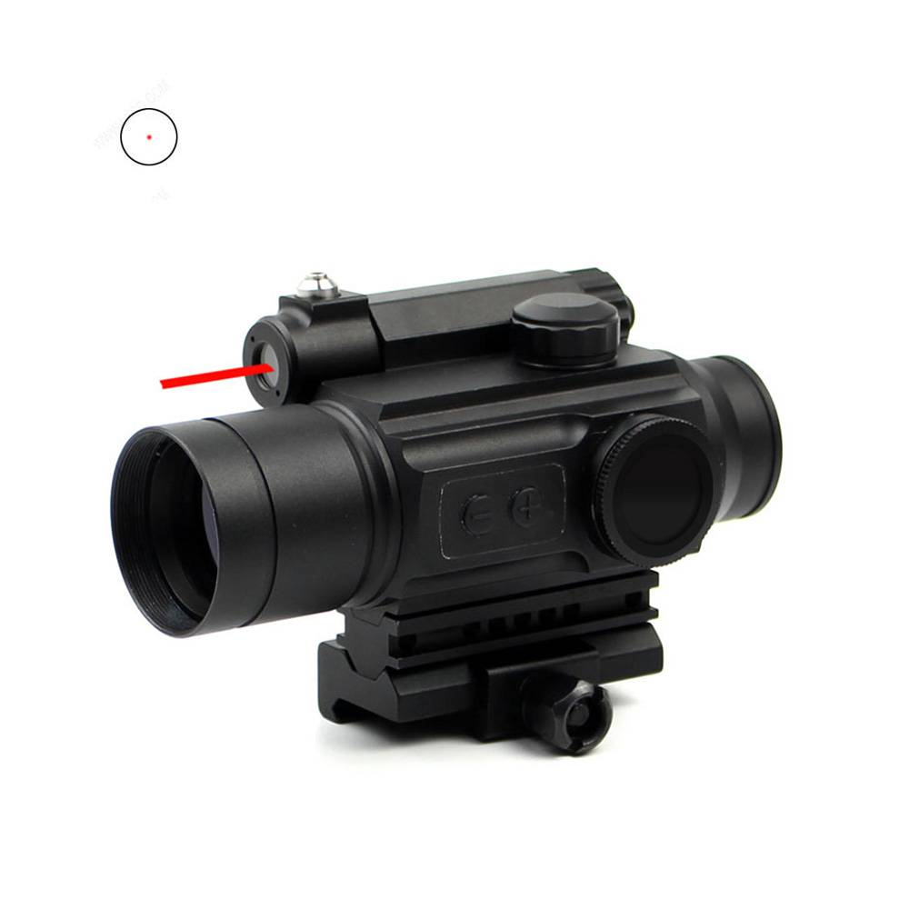 Red Dot Sight Scope & Laser Sight Combo With Rail Mount HD-25