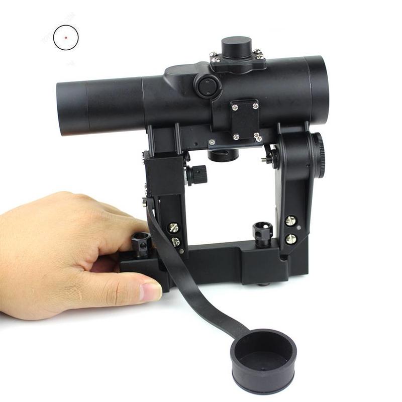 China Military Tactical Scope For Ak 47 Gun Fmc Red Dot Sight w/Optical Lens For Ak Special Use AK 1x24