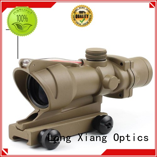 quality 3x prism scope black customized for shotgun