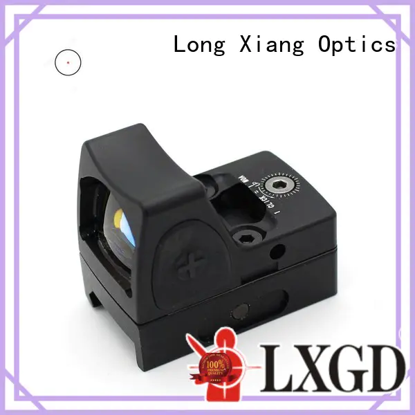 Wholesale waterproof 21mm tactical red dot sight Long Xiang Optics Brand