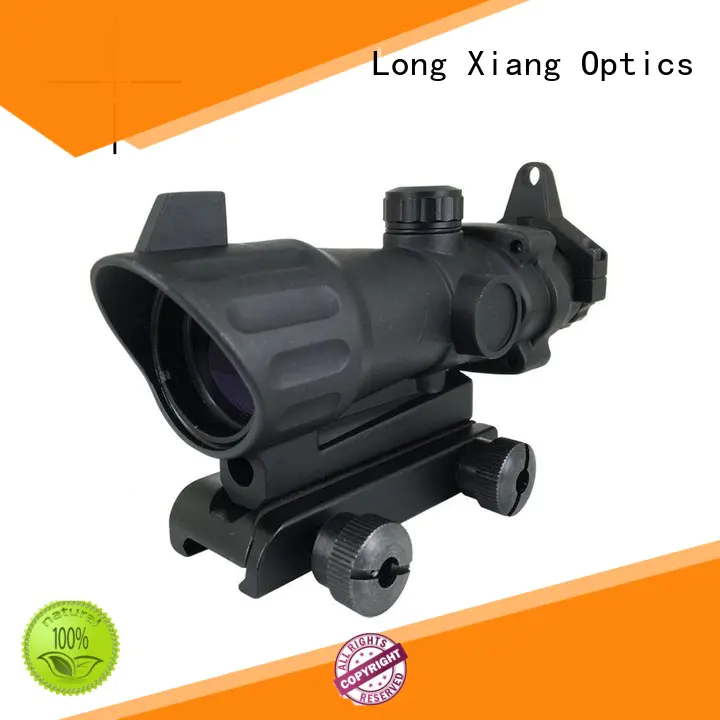 fiber illuminated red power tactical scopes Long Xiang Optics