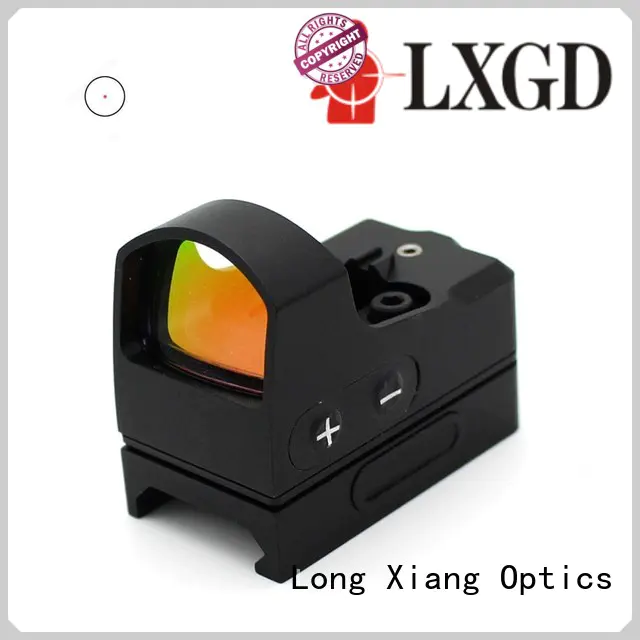 558 green Long Xiang Optics Brand red dot sight reviews factory
