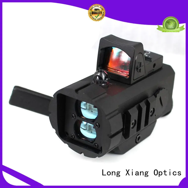 Long Xiang Optics newest red dot sight with magnifier new design for self defence