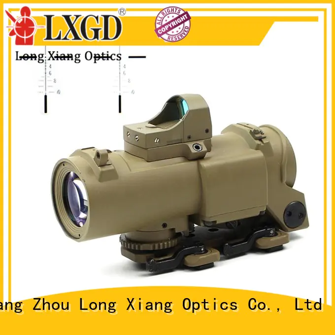 red tactical scopes telescopic sight Long Xiang Optics company